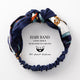 Fabric Cross Knotted Bow Chiffon Floral Hair Band