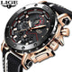 Big Dial Military Quartz Leather Watch - Ctoox