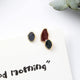 Vintage Geometric Asymmetric Stud Earrings - Ctoox