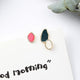 Vintage Geometric Asymmetric Stud Earrings - Ctoox