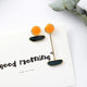 Vintage Geometric Asymmetric Stud Earrings - Ctoox