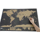 Scratch Off World Travel Map - Ctoox