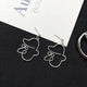 Punk Human Face Drop Earrings - Ctoox