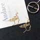Punk Human Face Drop Earrings - Ctoox