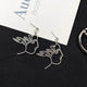 Punk Human Face Drop Earrings - Ctoox