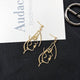 Punk Human Face Drop Earrings - Ctoox