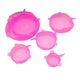 Reusable silicon stretch lids 6pcs - Ctoox