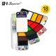 Superior 18/25/33/42 Solid Watercolor Paint Set With Water Brush - Ctoox