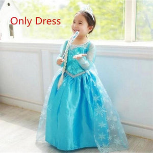 Fancy Girl Princess Elsa Dress - Ctoox