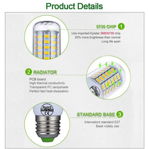 E27 LED Lamp E14 LED Bulb - Ctoox
