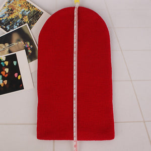 New Beanies Knitted Solid Cute Hat for Girls