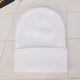 New Beanies Knitted Solid Cute Hat for Girls