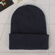 New Beanies Knitted Solid Cute Hat for Girls