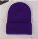 New Beanies Knitted Solid Cute Hat for Girls