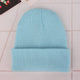 New Beanies Knitted Solid Cute Hat for Girls