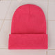New Beanies Knitted Solid Cute Hat for Girls