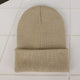 New Beanies Knitted Solid Cute Hat for Girls