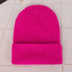 New Beanies Knitted Solid Cute Hat for Girls