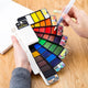 Superior 18/25/33/42 Solid Watercolor Paint Set With Water Brush - Ctoox
