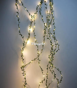 Tiny leaves garland fairy light - Ctoox