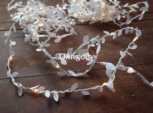 Tiny leaves garland fairy light - Ctoox