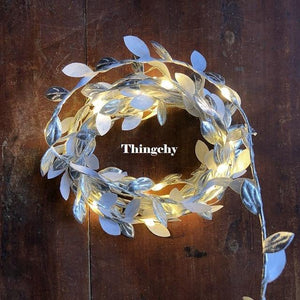 Tiny leaves garland fairy light - Ctoox
