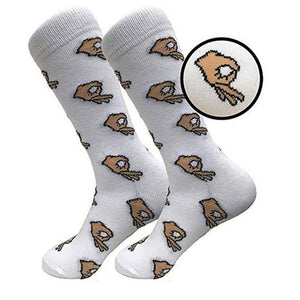 Men Unisex Winter Knitted Mid-Calf Long Crew Socks - Ctoox