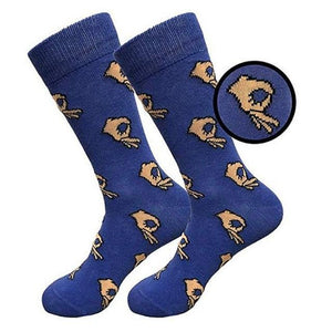 Men Unisex Winter Knitted Mid-Calf Long Crew Socks - Ctoox