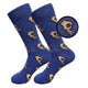 Men Unisex Winter Knitted Mid-Calf Long Crew Socks - Ctoox