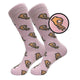 Men Unisex Winter Knitted Mid-Calf Long Crew Socks - Ctoox