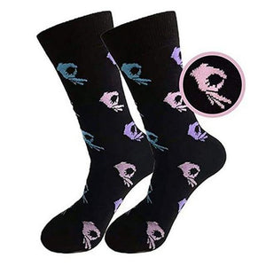 Men Unisex Winter Knitted Mid-Calf Long Crew Socks - Ctoox