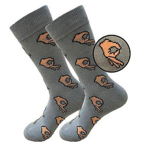 Men Unisex Winter Knitted Mid-Calf Long Crew Socks - Ctoox