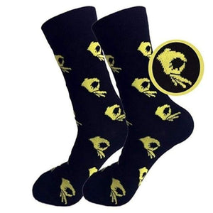 Men Unisex Winter Knitted Mid-Calf Long Crew Socks - Ctoox