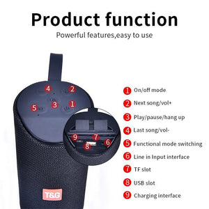 Portable Bluetooth Speaker - Ctoox