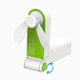 USB Pocket Fold Electric Fans - Ctoox