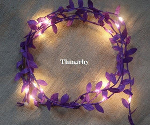 Tiny leaves garland fairy light - Ctoox