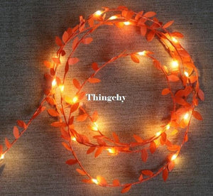 Tiny leaves garland fairy light - Ctoox