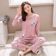 Women Pajamas Set Spring Autumn - Ctoox