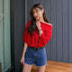 Gold buckle jeans wild belts for women