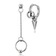 Korean Geometric Long Tassel Stud Earrings - Ctoox