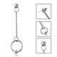 Korean Geometric Long Tassel Stud Earrings - Ctoox