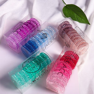 women telephone ring hair bands