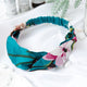 Women  Headband Vintage Cross Knot Elastic