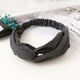 Women  Headband Vintage Cross Knot Elastic