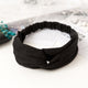 Women  Headband Vintage Cross Knot Elastic