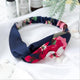 Women  Headband Vintage Cross Knot Elastic