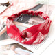 Women  Headband Vintage Cross Knot Elastic