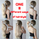 Ponytail Scarf Elastic Hair Rope for Women