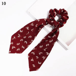 Ponytail Scarf Elastic Hair Rope for Women