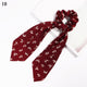Ponytail Scarf Elastic Hair Rope for Women